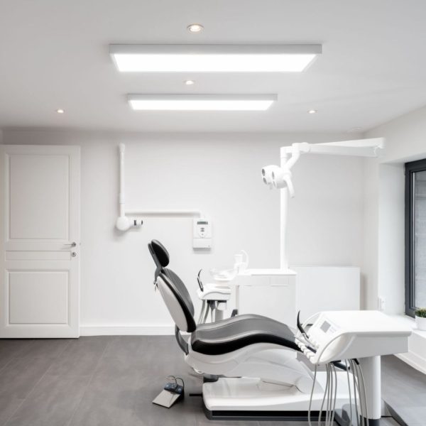 Dentled mounted daylight LED panel 1200x300 - 5800/6000 Kelvin - 50 Watt