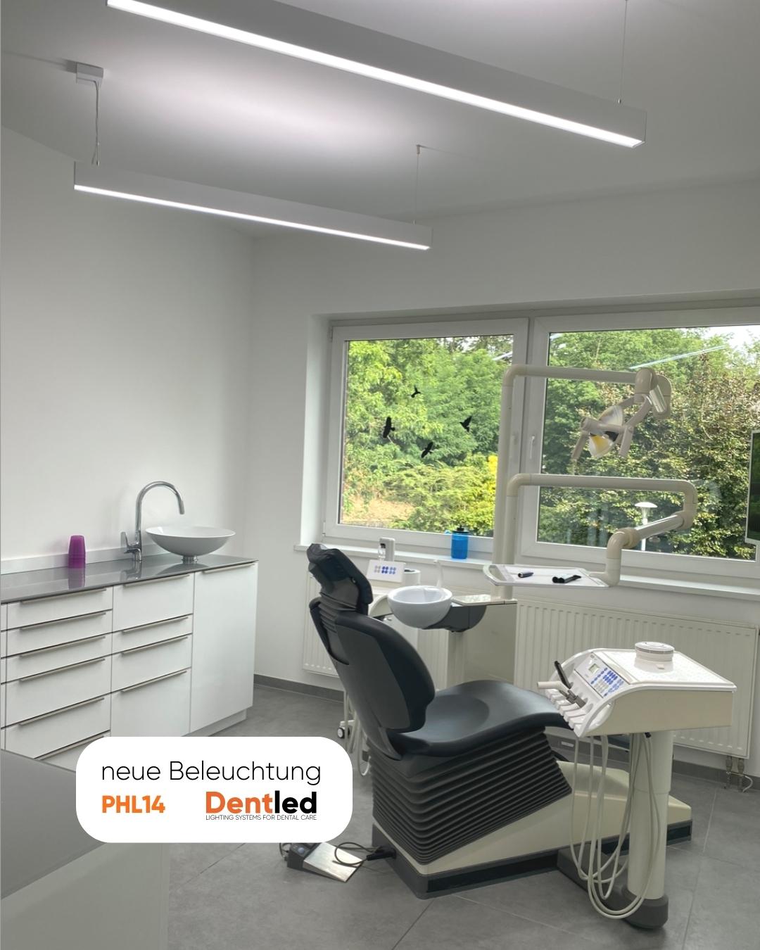 Dentled Treatment room lighting for dental clinics