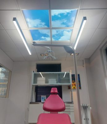 Dentled Treatment room lighting