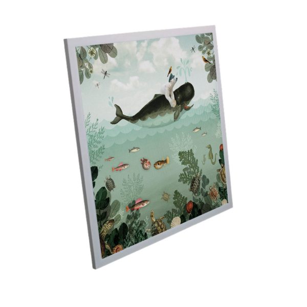 Dentled backlit LED photo panels with Pimpelmees designs