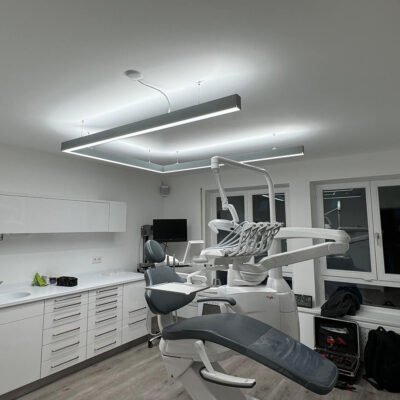 PHU DentLed installed in a German dental clinic by K+P Elektro GmbH