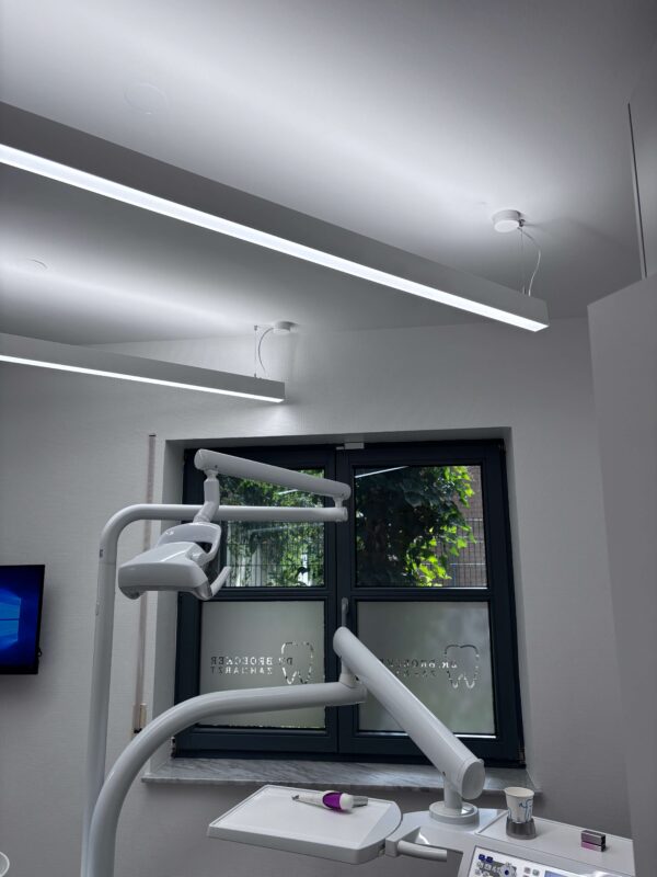 DentLed PHL-18 and PHL-22 lamps installed during renovation
