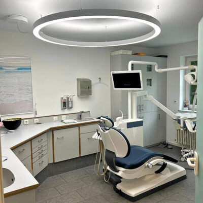 Full-spectrum PVR-120 and PVR-150 lighting upgrade in Dr. Albers’ clinic.